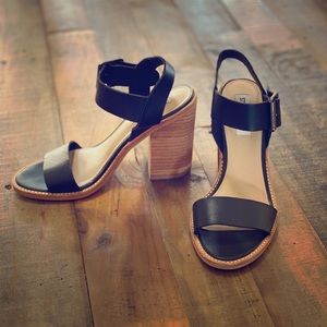 Steve Madden 4” Stacked Heeled Sandals